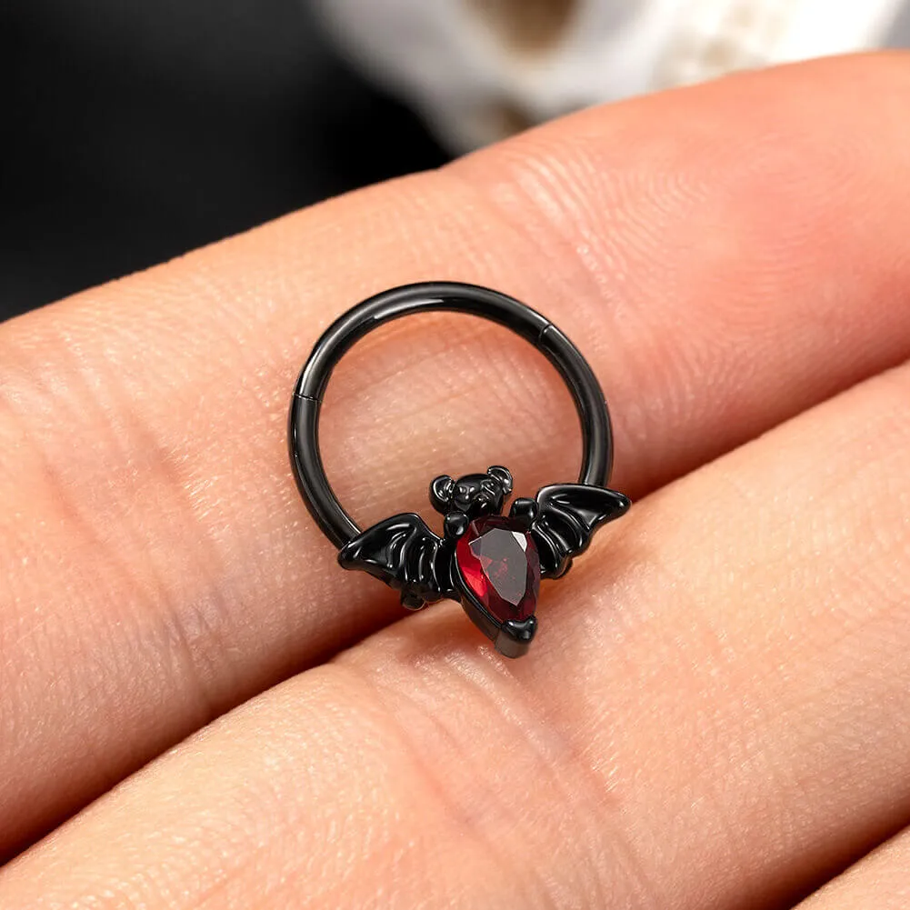 16G Cute Spooky Bat Septum Piercing Jewelry