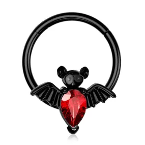 16G Cute Spooky Bat Septum Piercing Jewelry