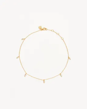 18k Gold Vermeil Peace Anklet