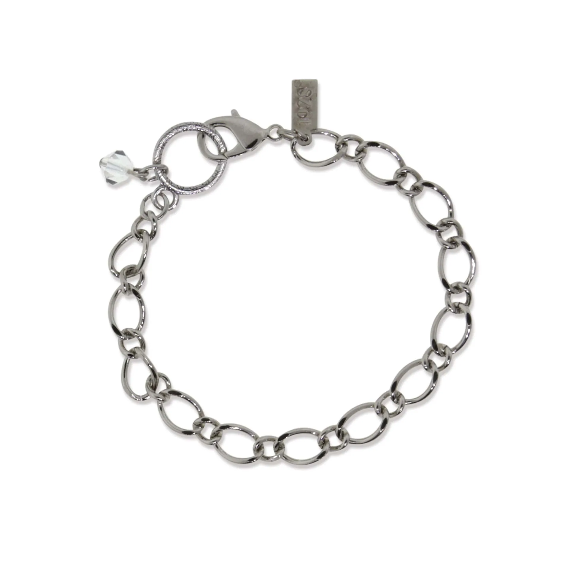 1928 Jewelry&reg; Pewter Charm Holder Bracelet