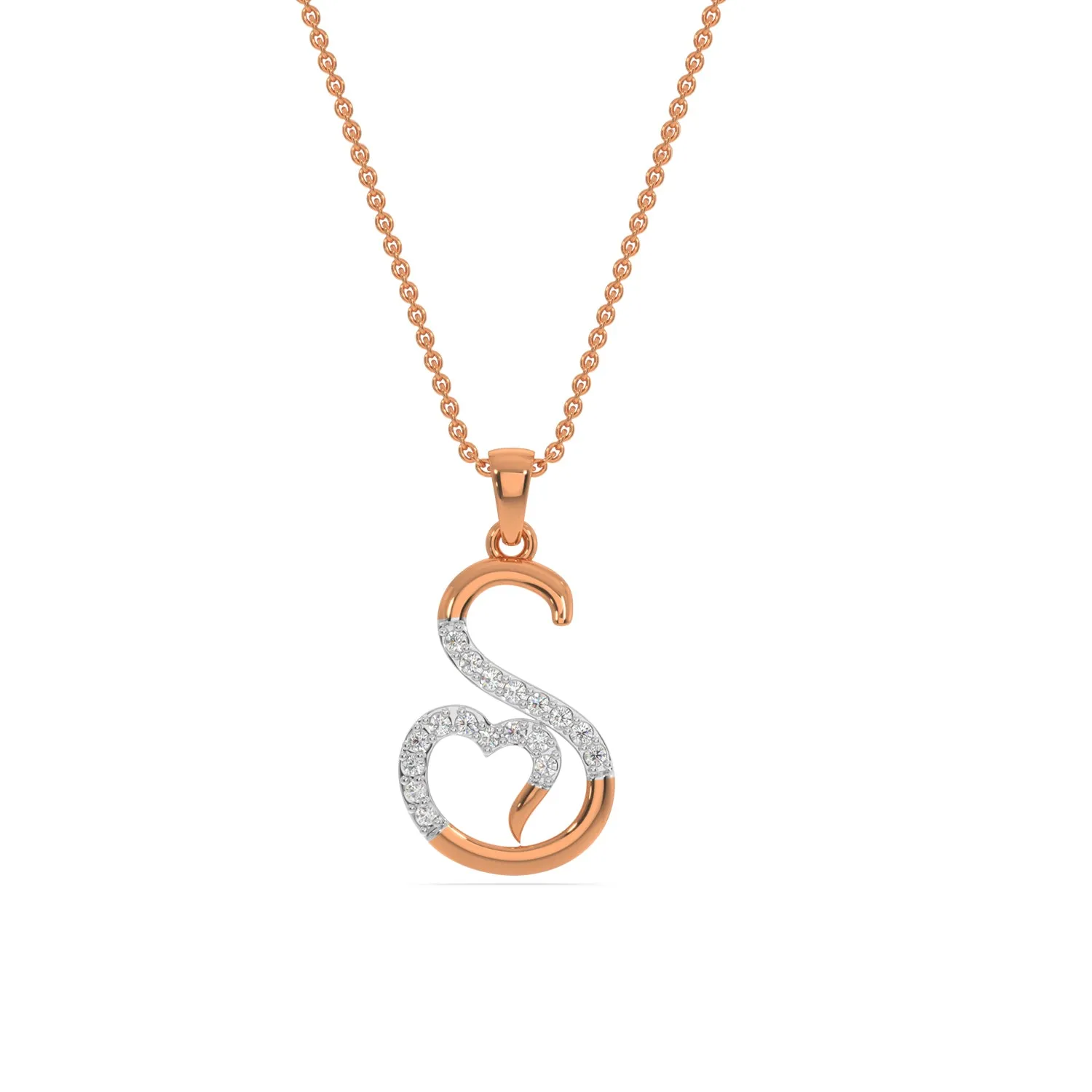 Alphabet S Pendant