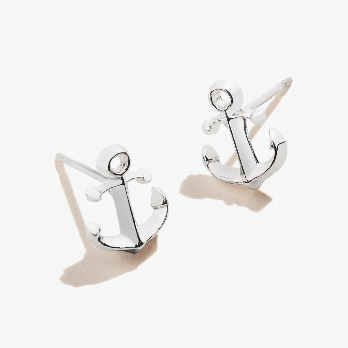 Anchor Stud Earrings