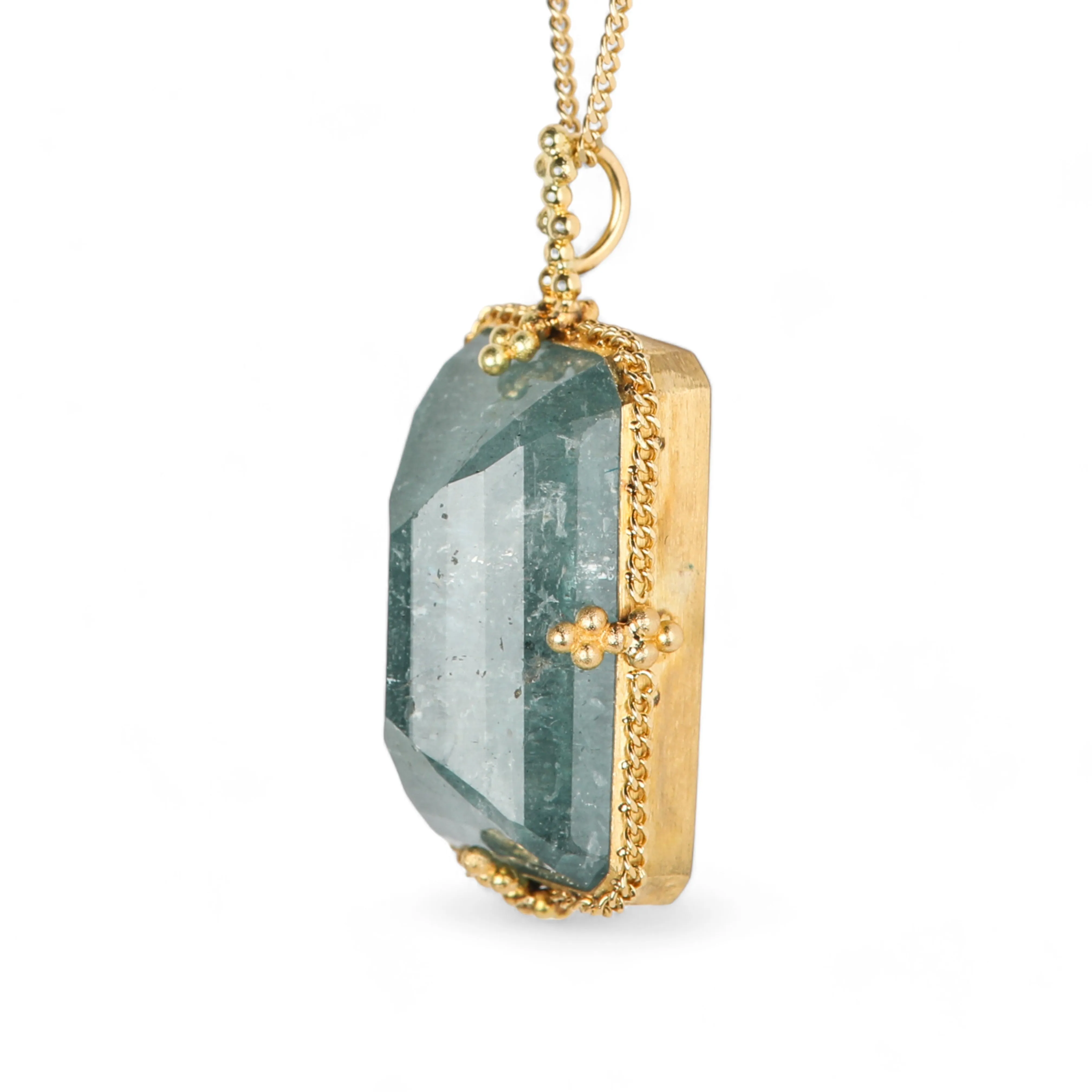 Aquamarine Lagoon Necklace