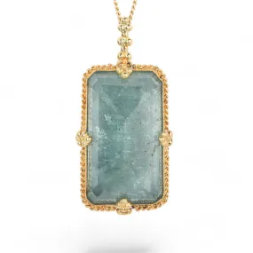 Aquamarine Lagoon Necklace