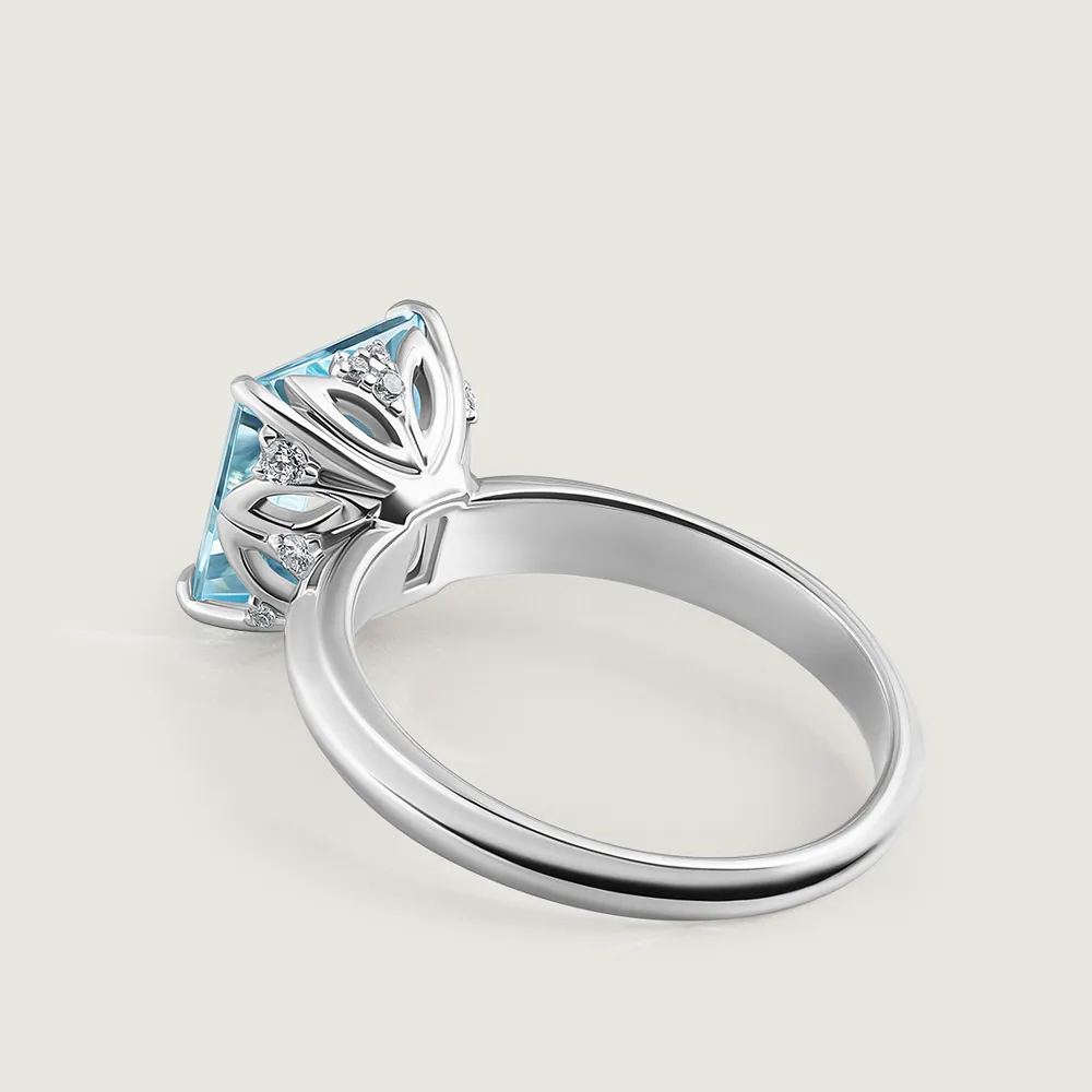 Aquamarine Ring