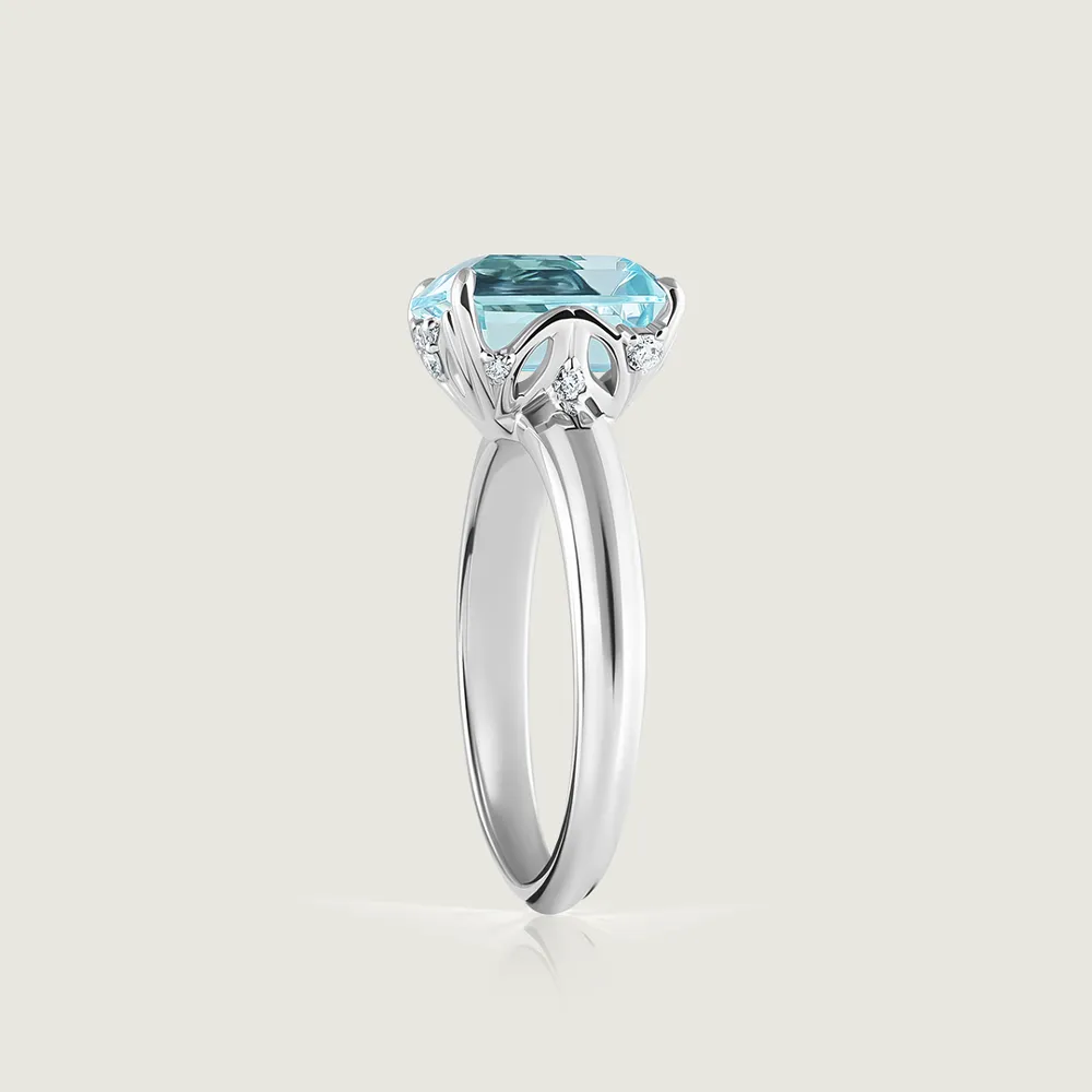 Aquamarine Ring