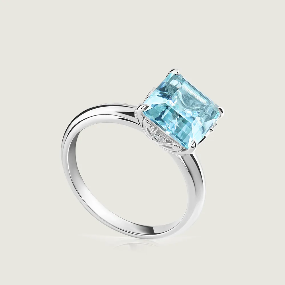 Aquamarine Ring