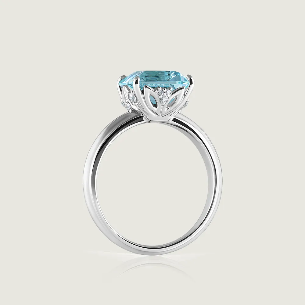 Aquamarine Ring