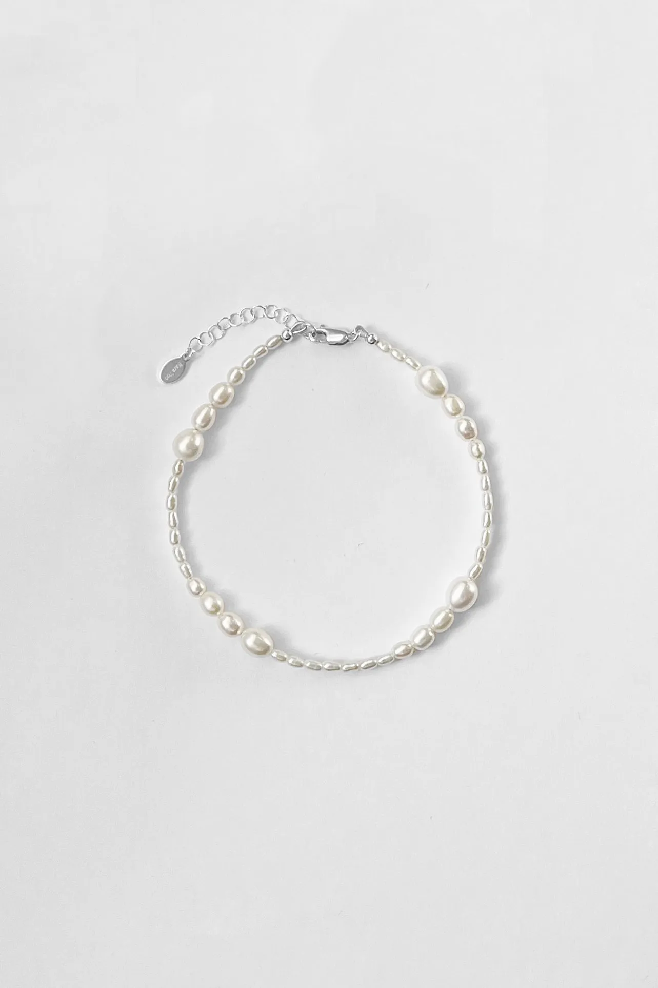 Avery Anklet - Pearl