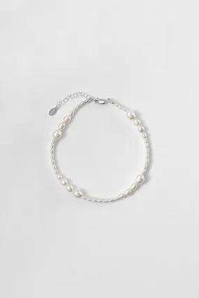 Avery Anklet - Pearl