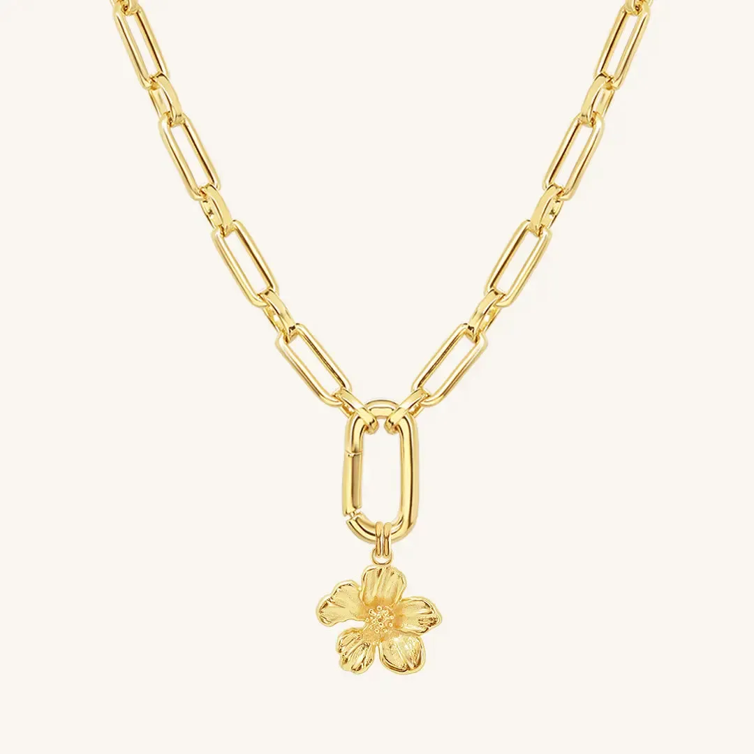 Azalea Flower Necklace