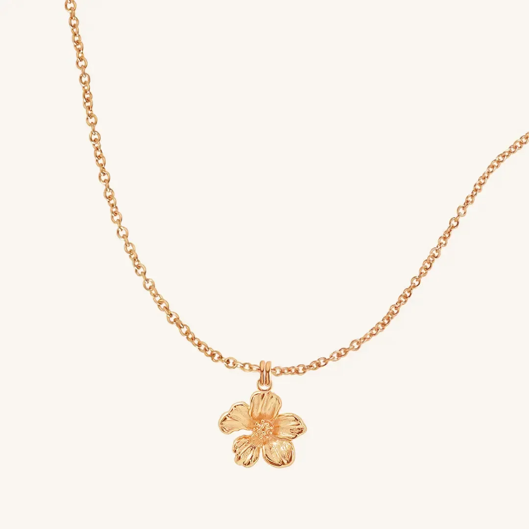 Azalea Flower Necklace