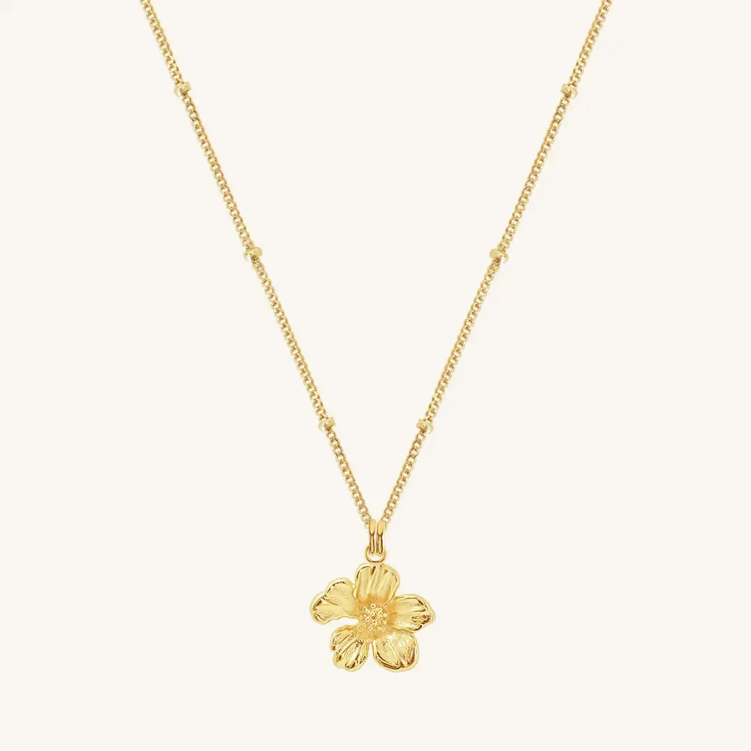 Azalea Flower Necklace