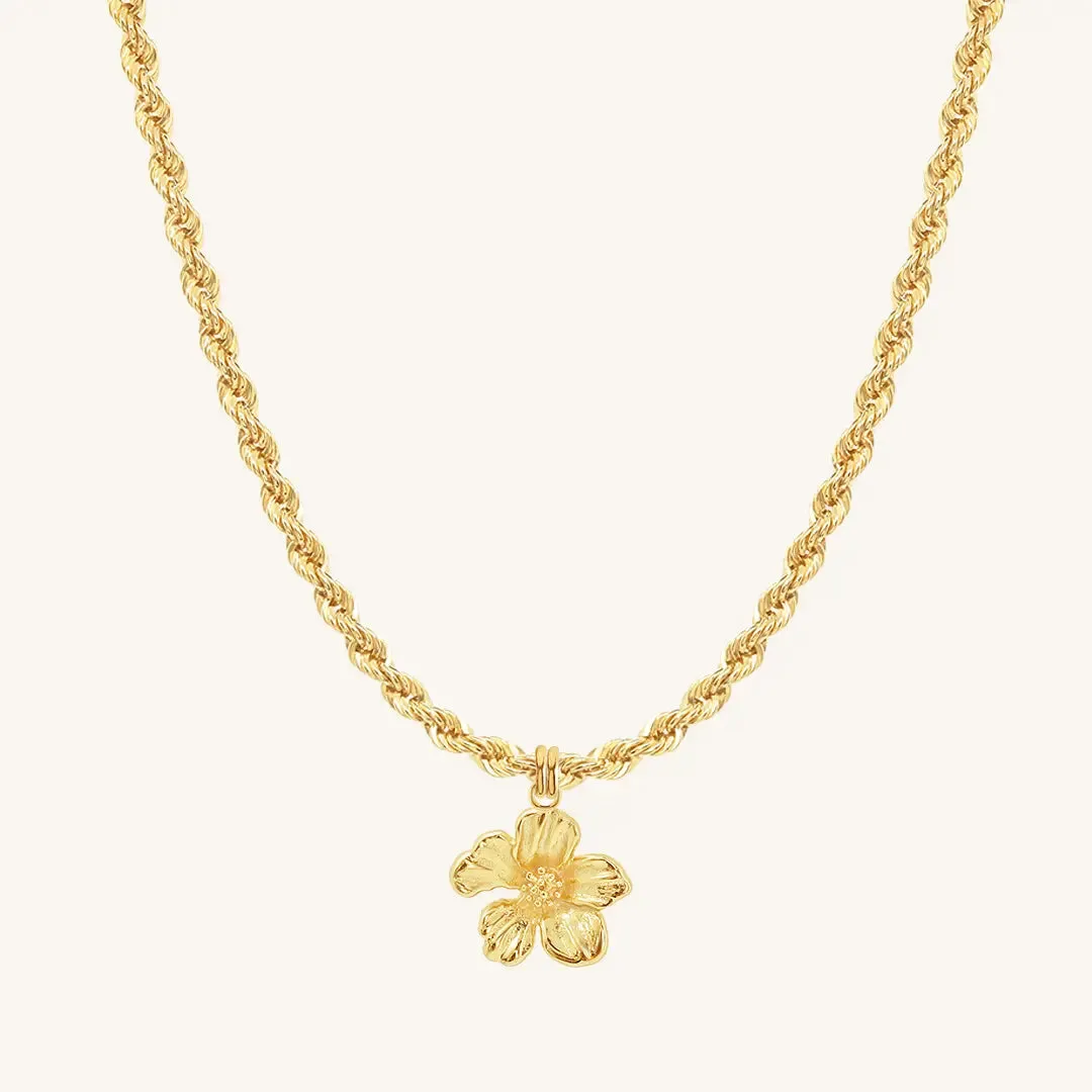 Azalea Flower Necklace