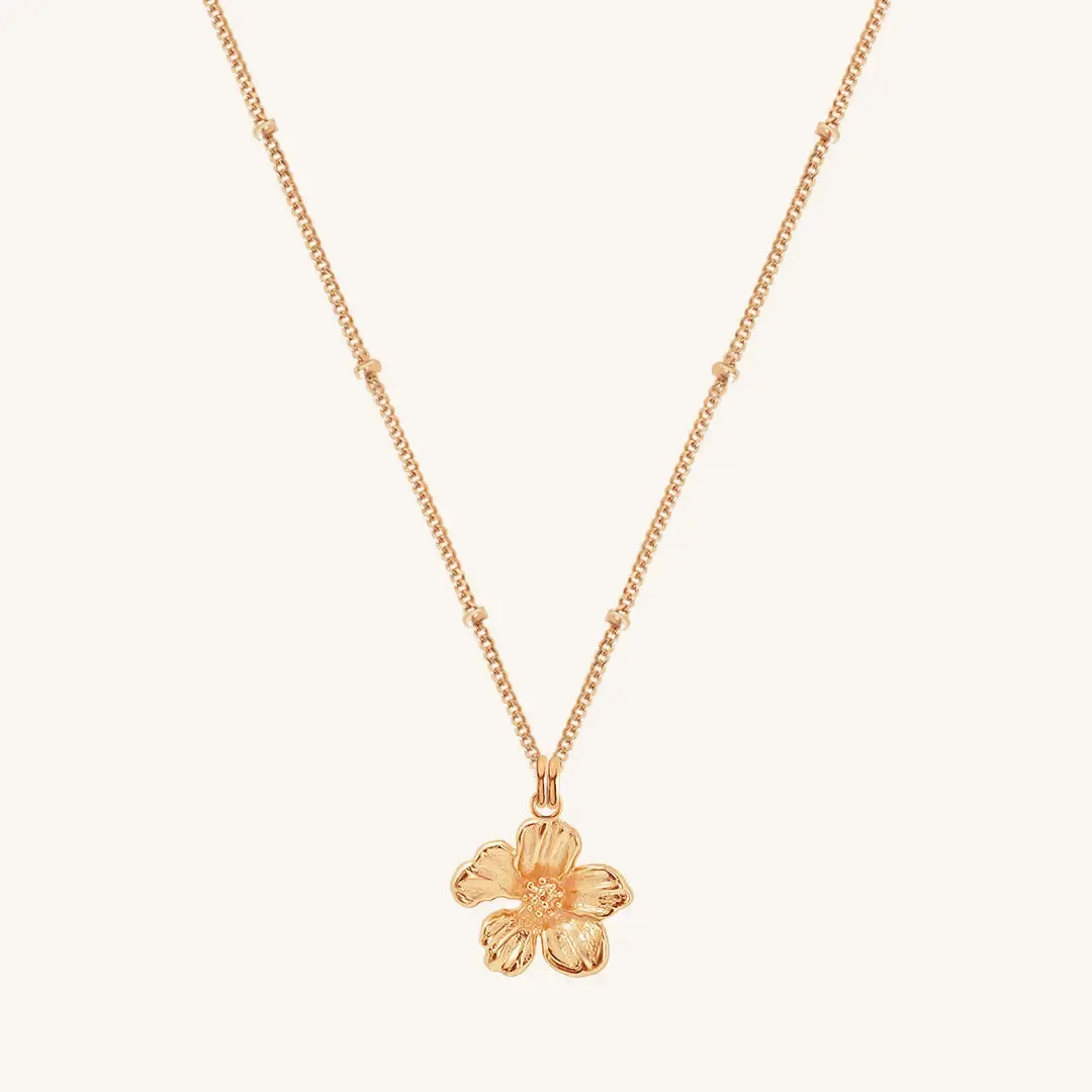 Azalea Flower Necklace