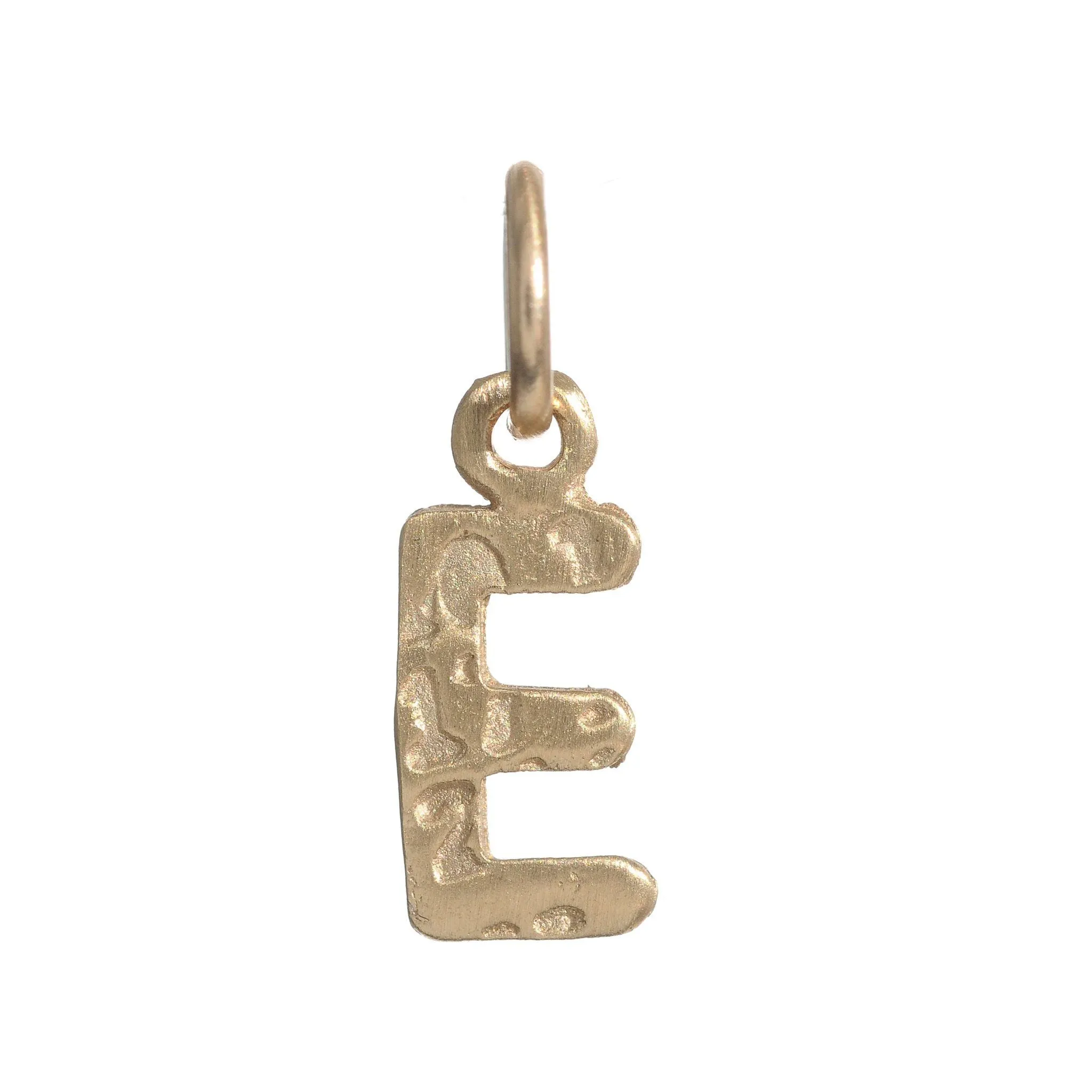 Block Letter Charm