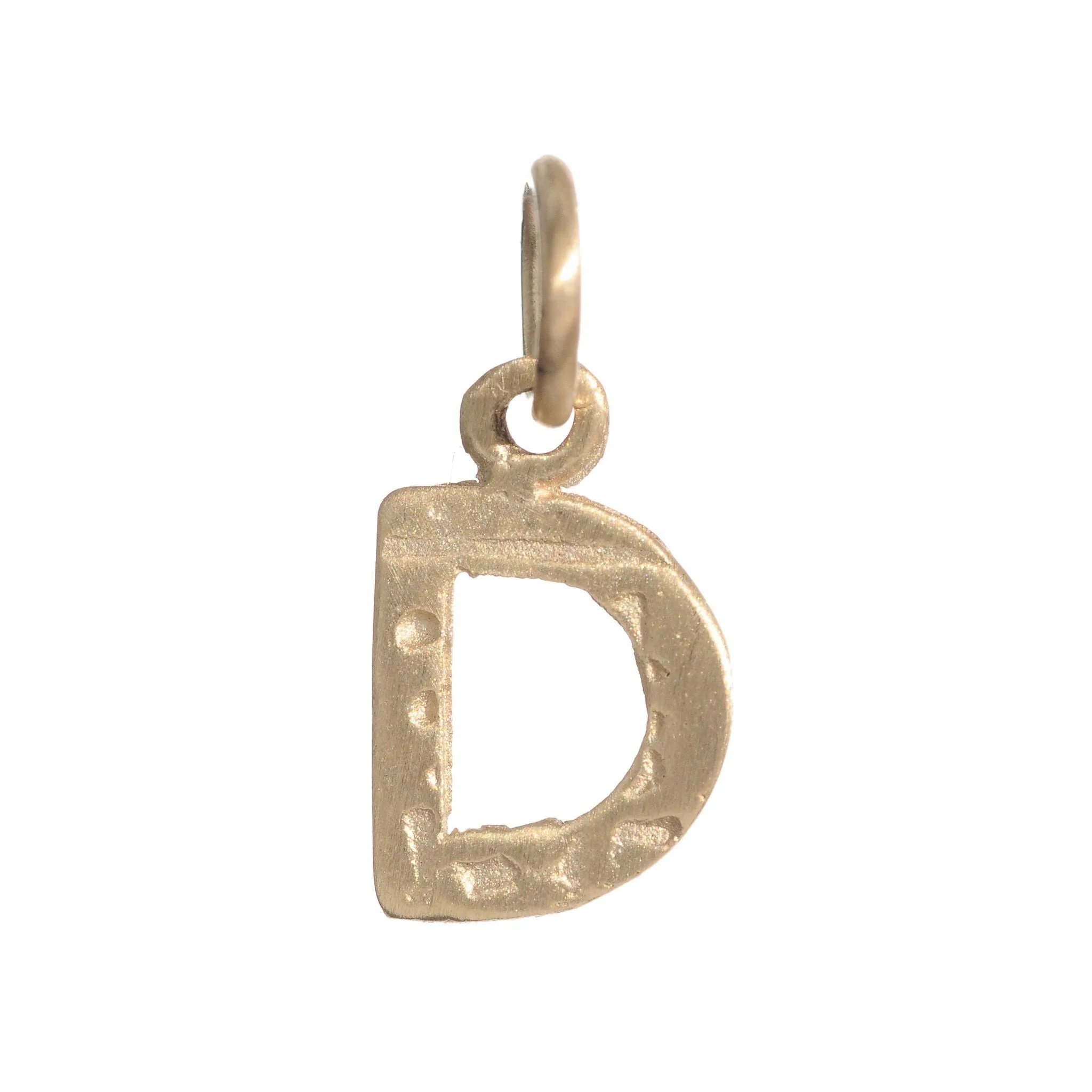 Block Letter Charm