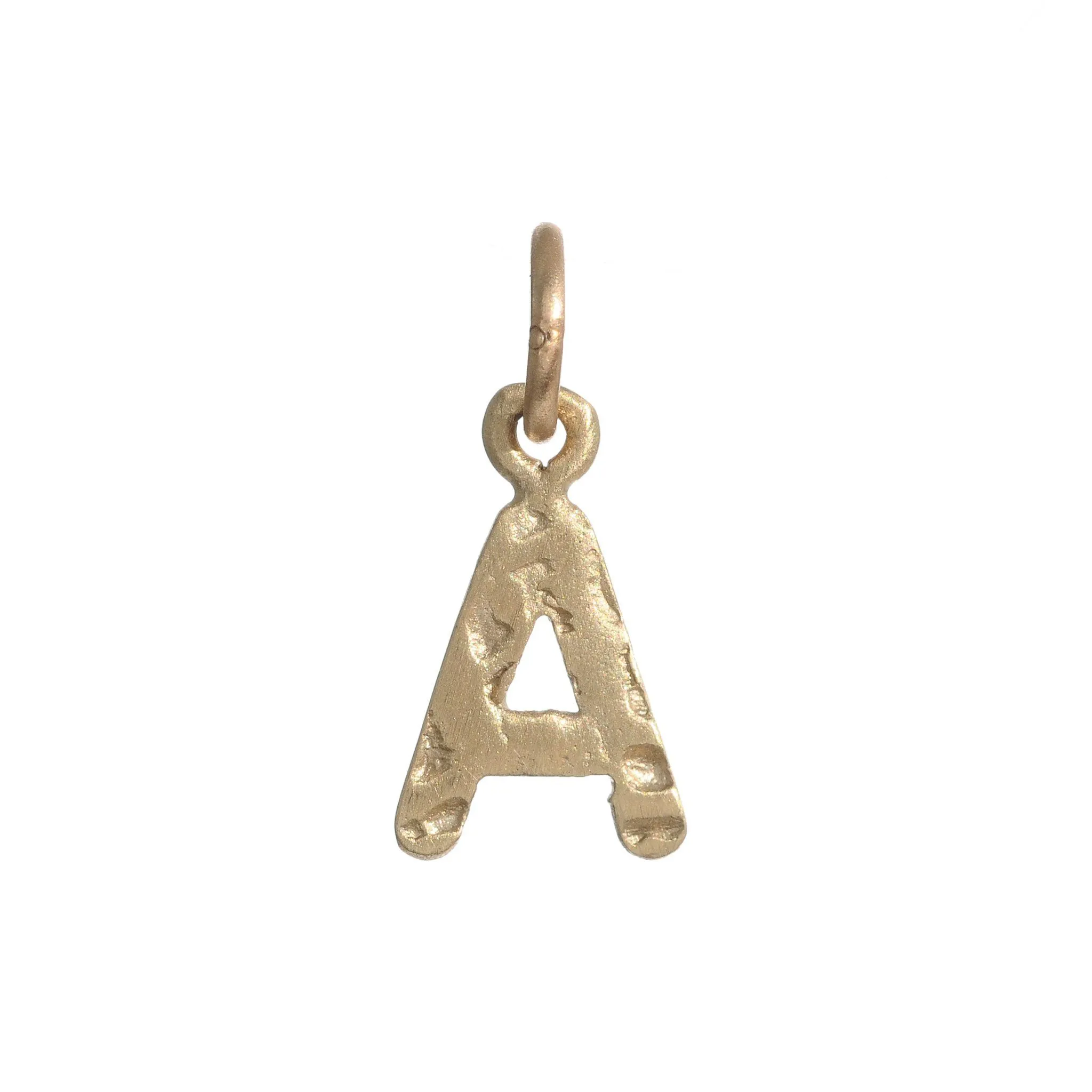 Block Letter Charm