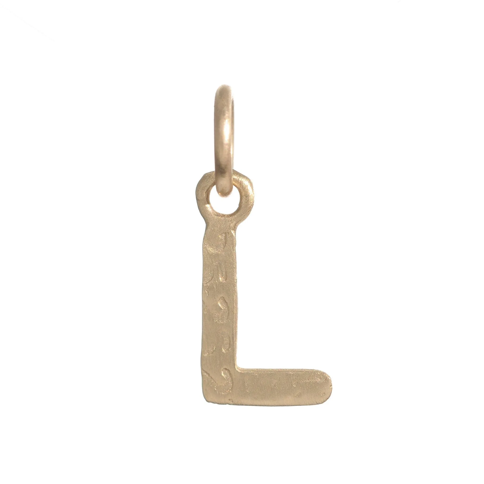 Block Letter Charm