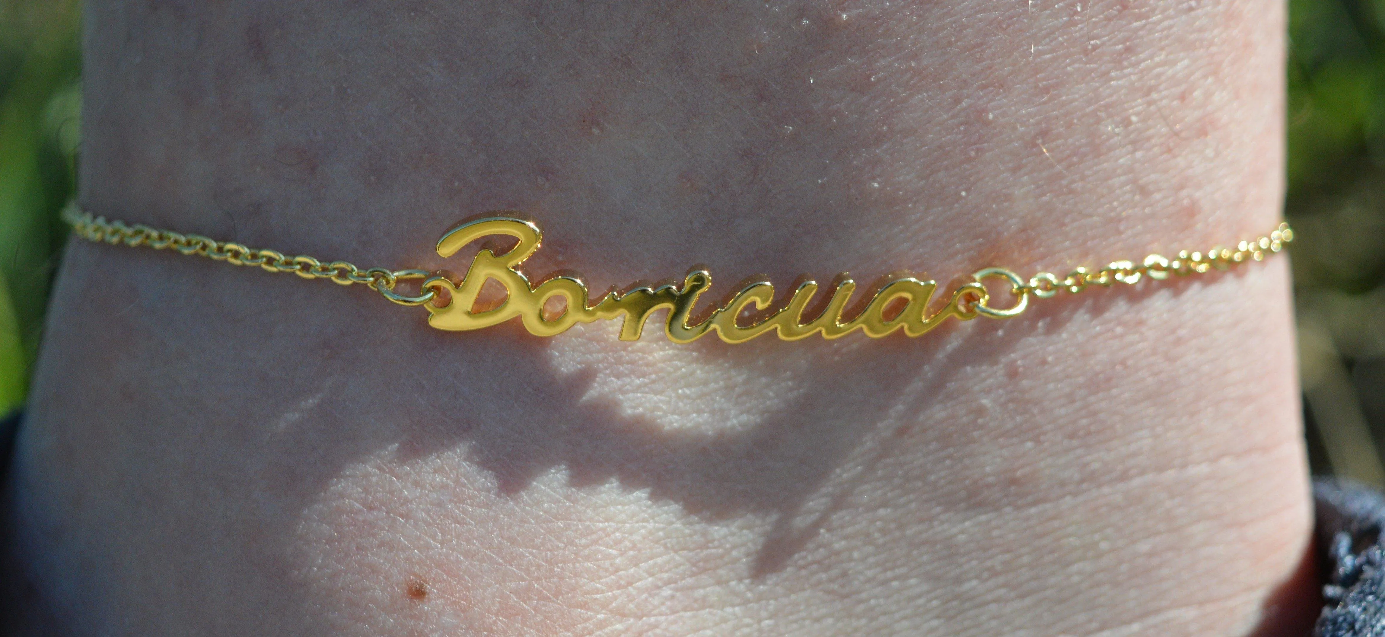 Boricua Anklet #2