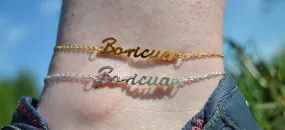 Boricua Anklet #2