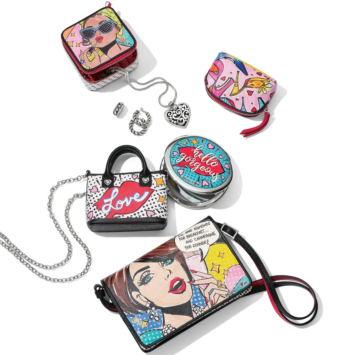 Brighton Pop Star Jewelry Case