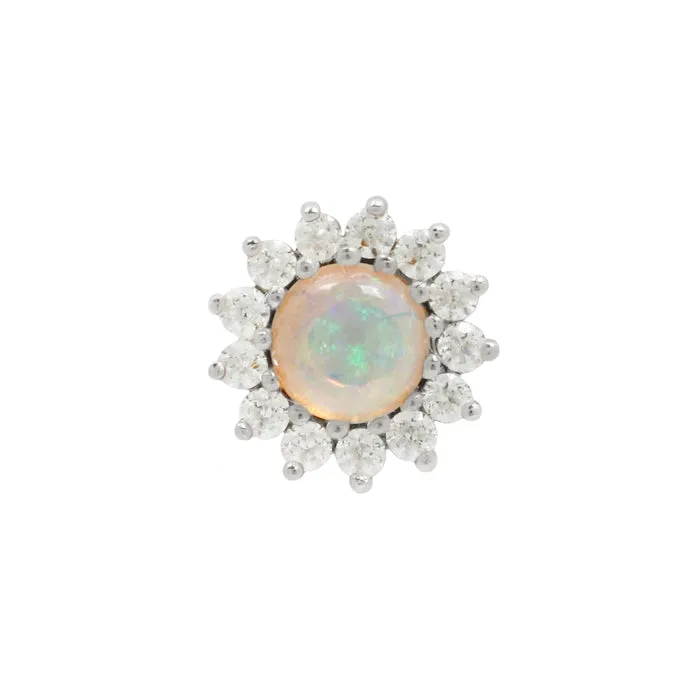 Buddha Jewelry Delphine Opal   CZ