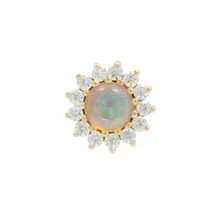 Buddha Jewelry Delphine Opal   CZ