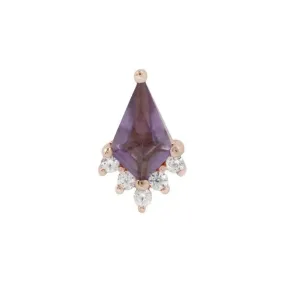 Buddha Jewelry Noble Amethyst   CZ