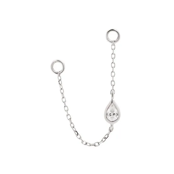 Buddha Jewelry Teardrop CZ Chain