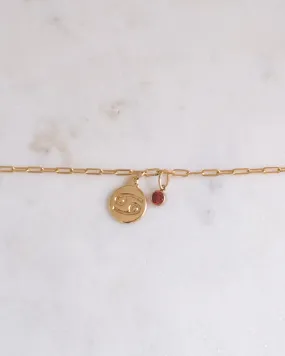 Cancer Zodiac Anklet