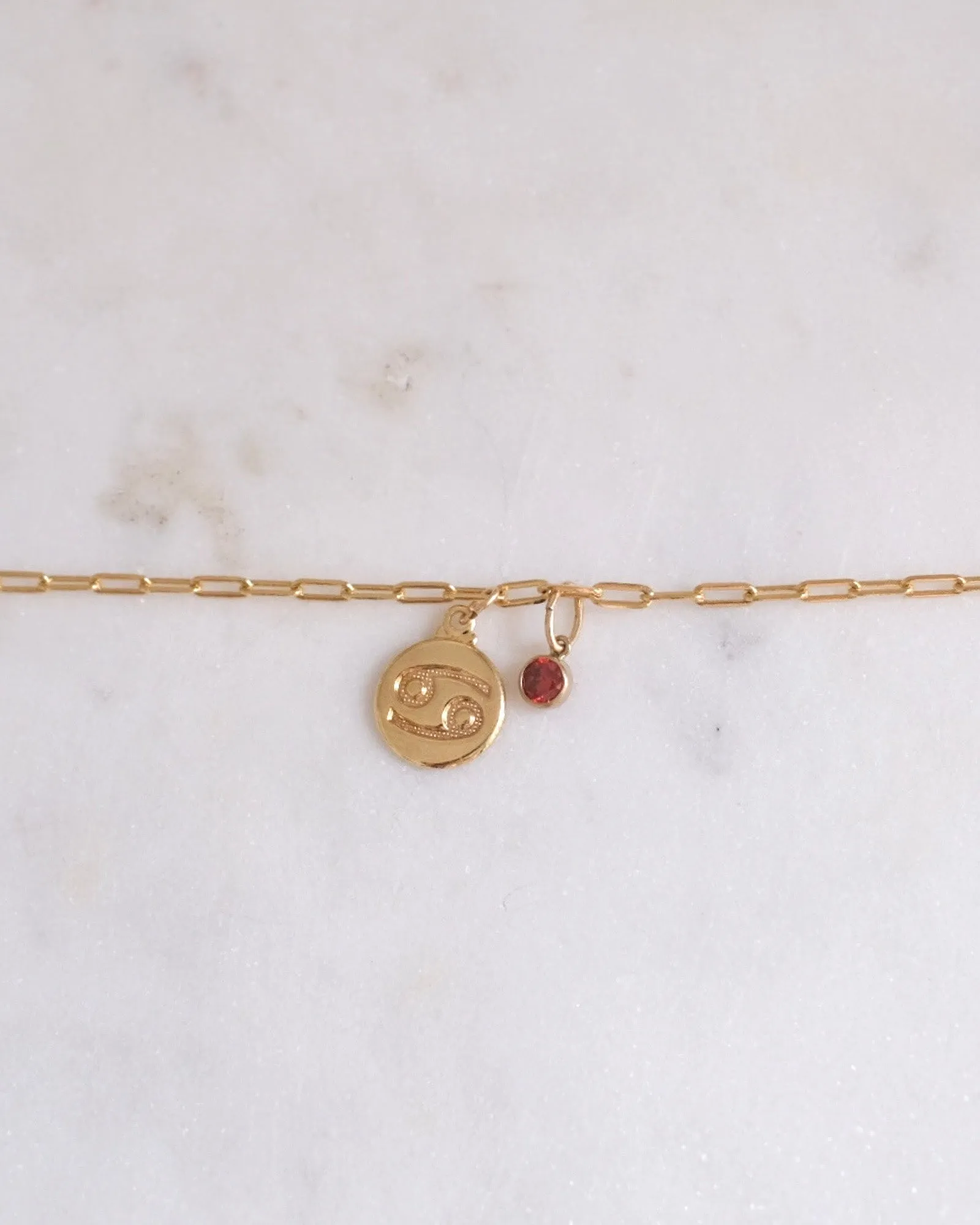 Cancer Zodiac Anklet