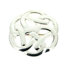 Celtic Silver Brooch -OR B559