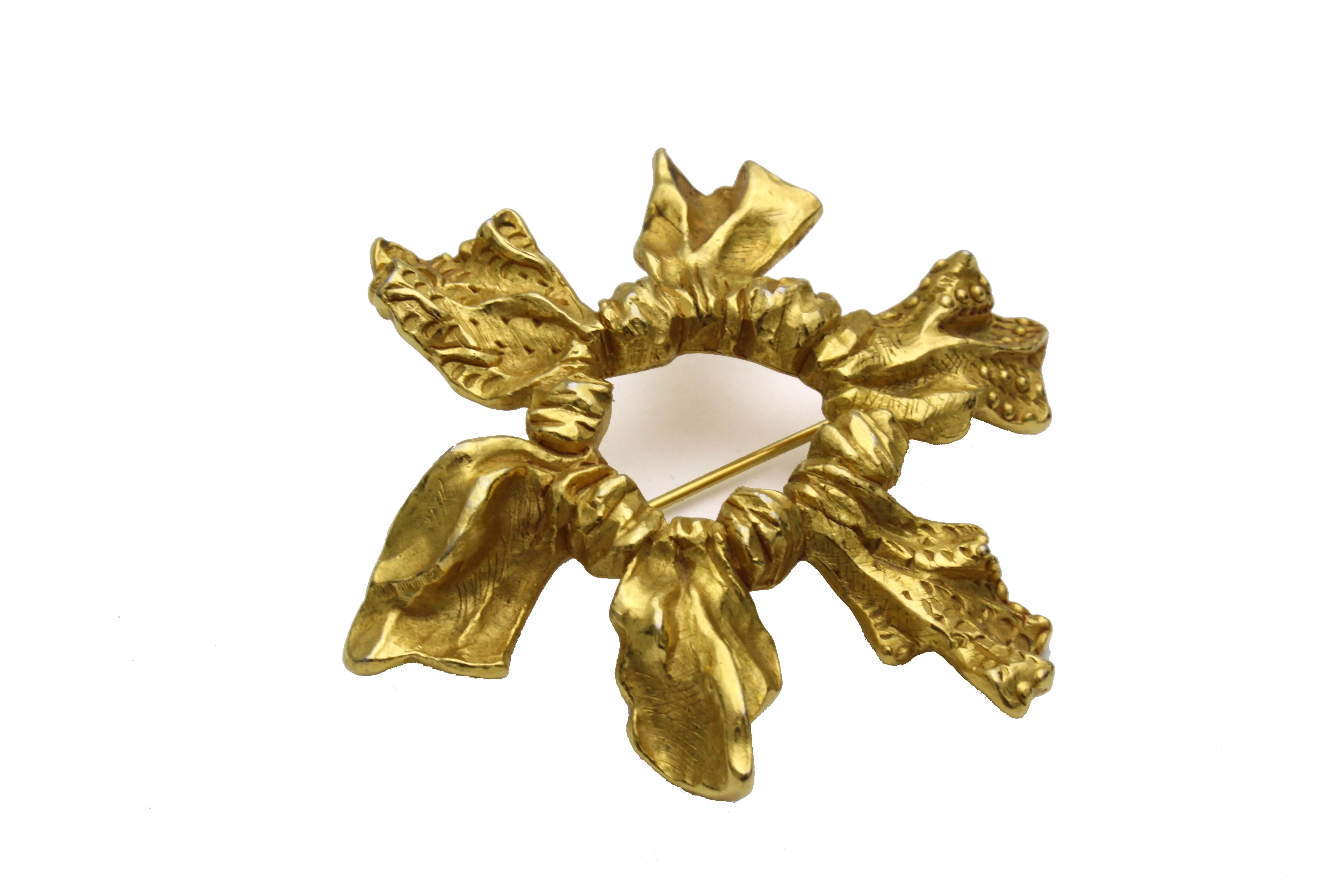 CHRISTIAN LACROIX sun brooch