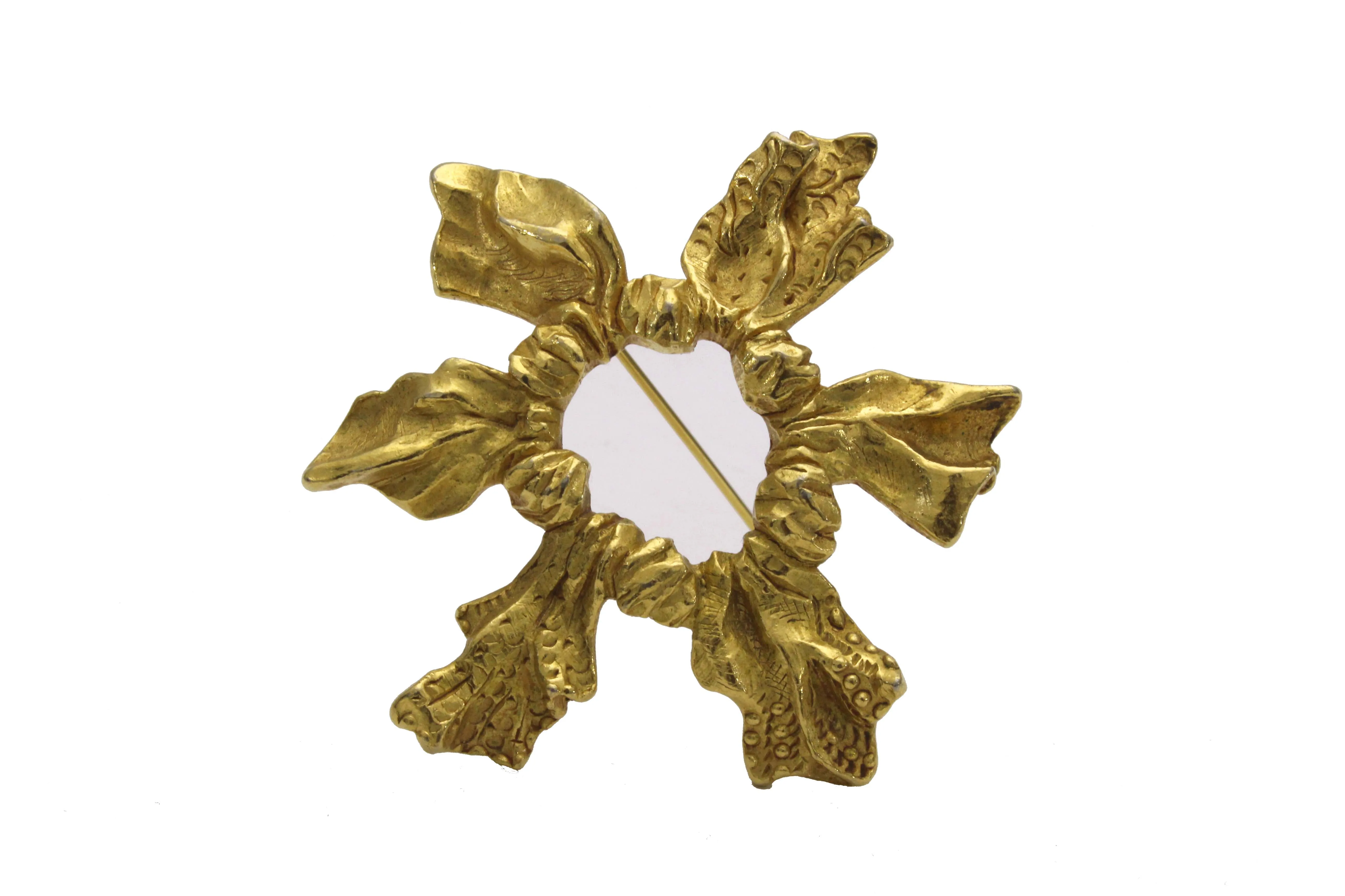 CHRISTIAN LACROIX sun brooch