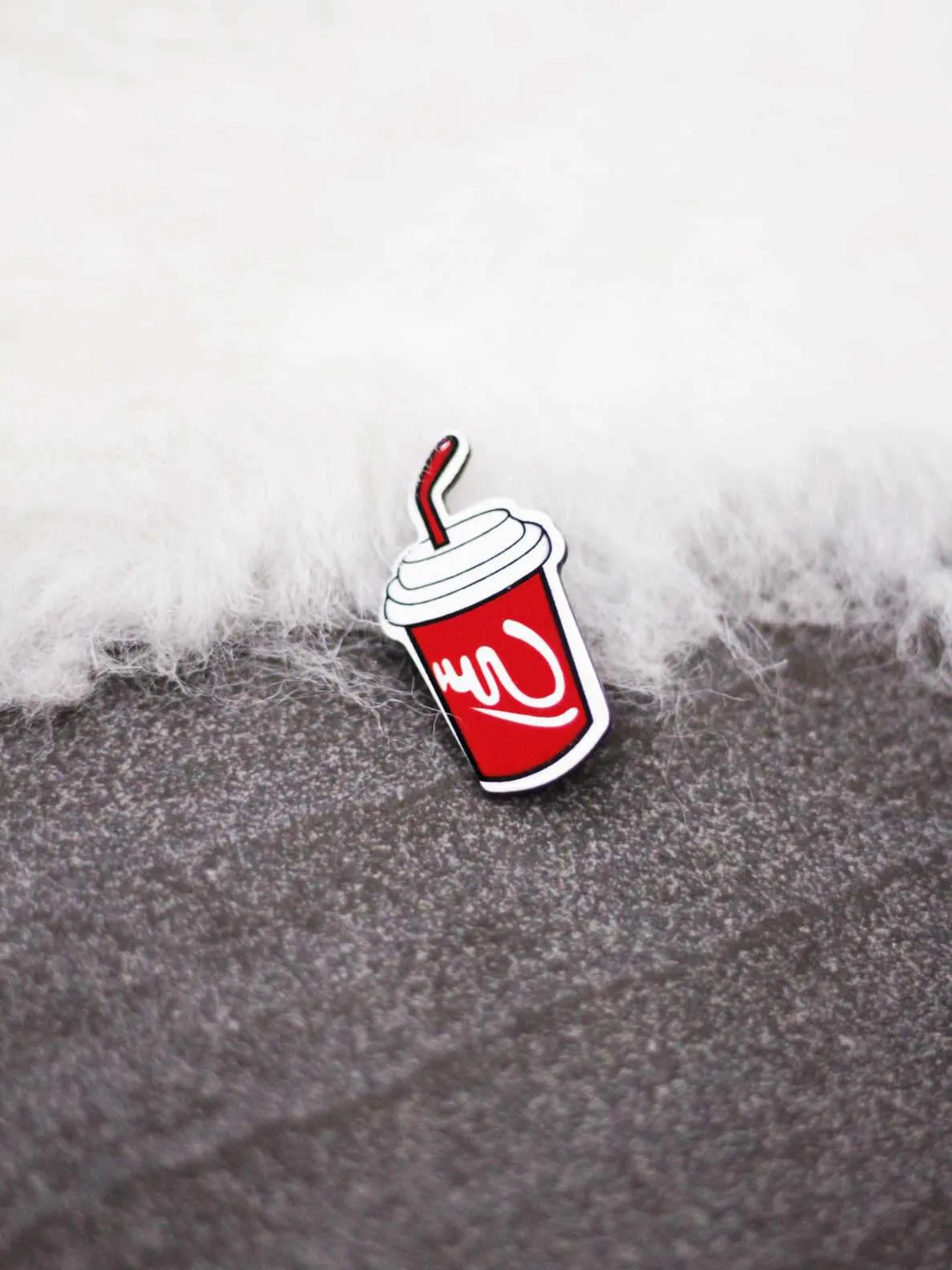 Coca Cola Brooch