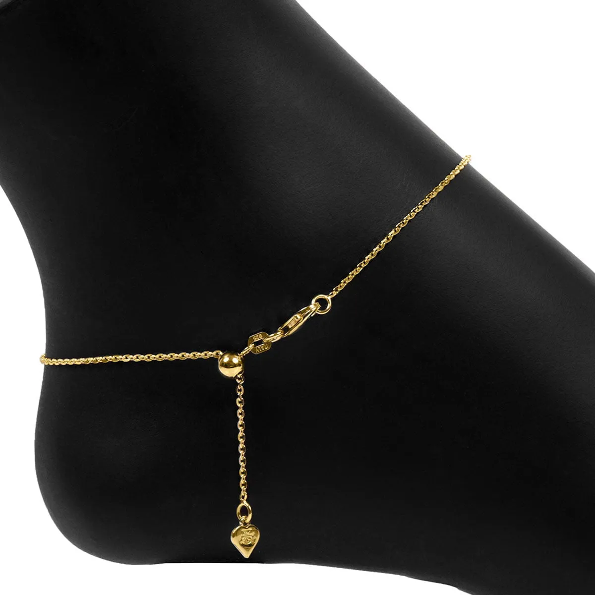 Confetti Gold Layering Anklet Set