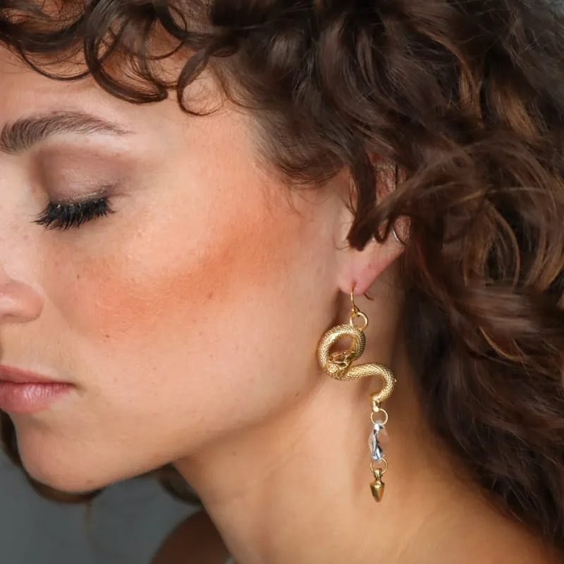 Courtesan Serpent Earrings