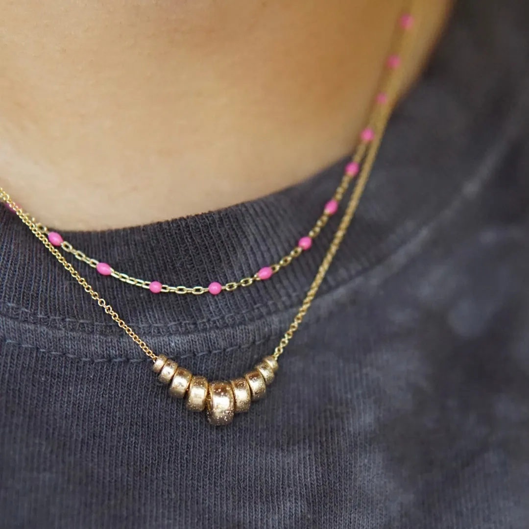 Croissant Pendant Necklace