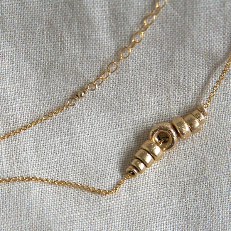 Croissant Pendant Necklace