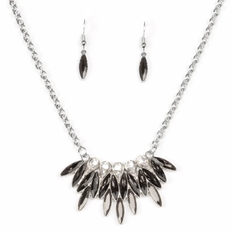 Crown Couture Silver Necklace