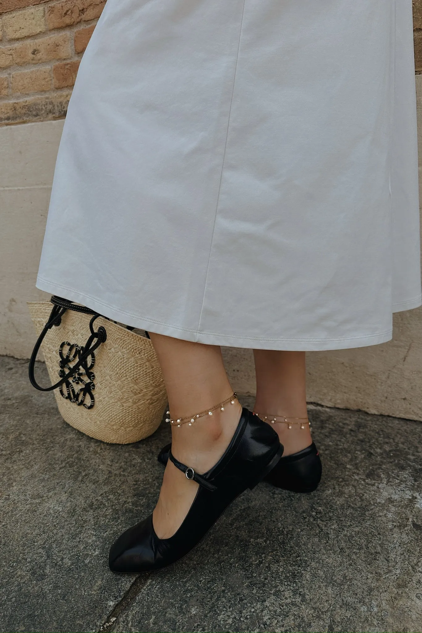 Dainty Pearls Anklet