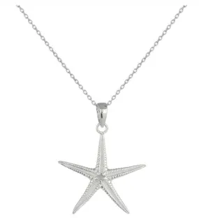 Dainty Starfish Pendant Necklace