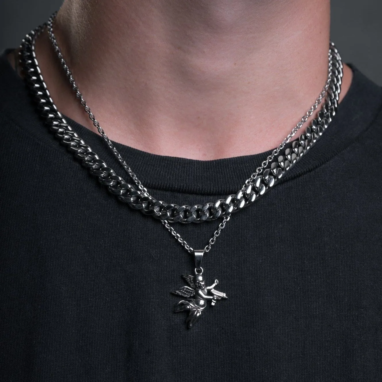 Death's Cupid Pendant