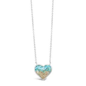 Dune Jewelry Full Heart Stationary Necklace - Gradient