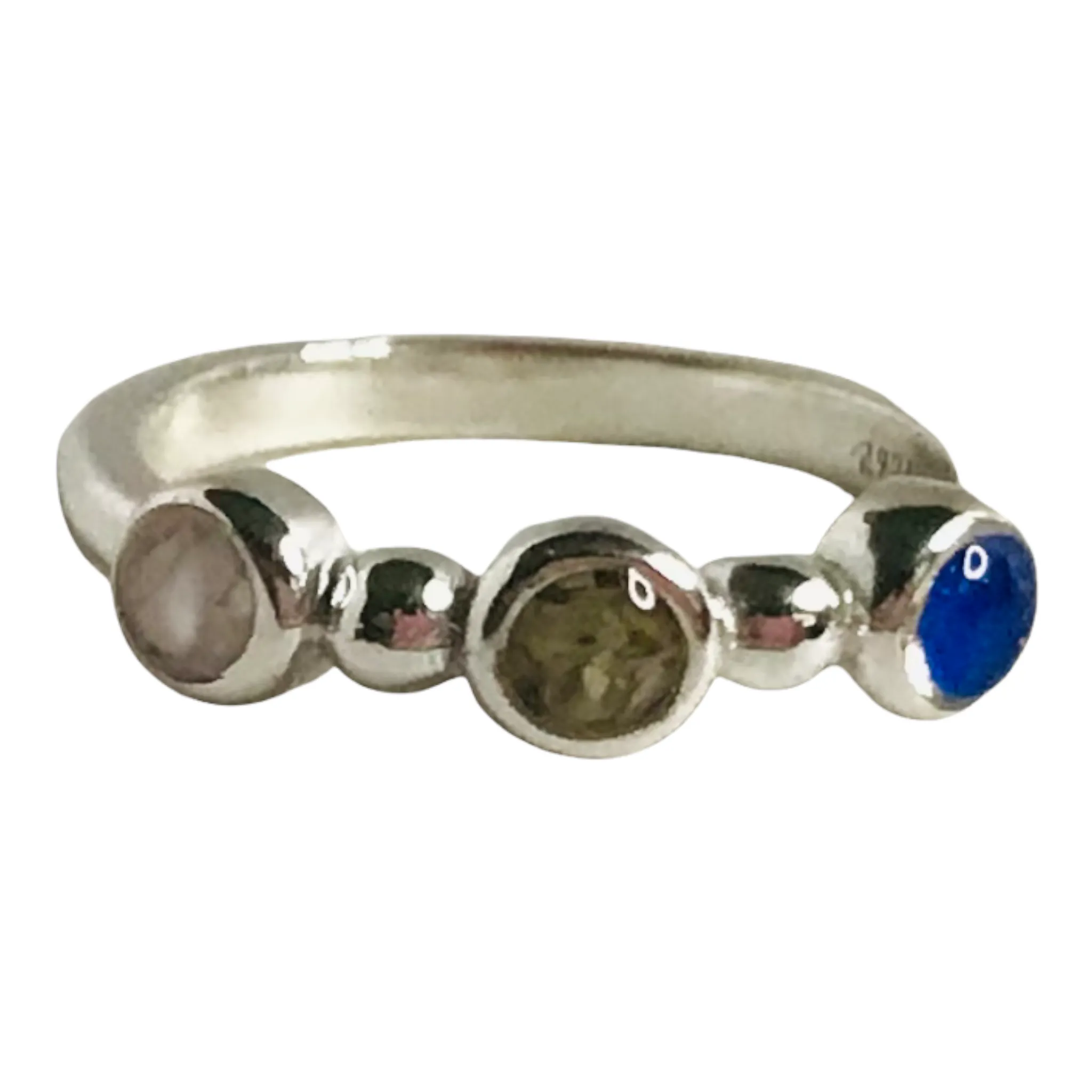 Dune Jewelry Three Element Petite Stacker Ring