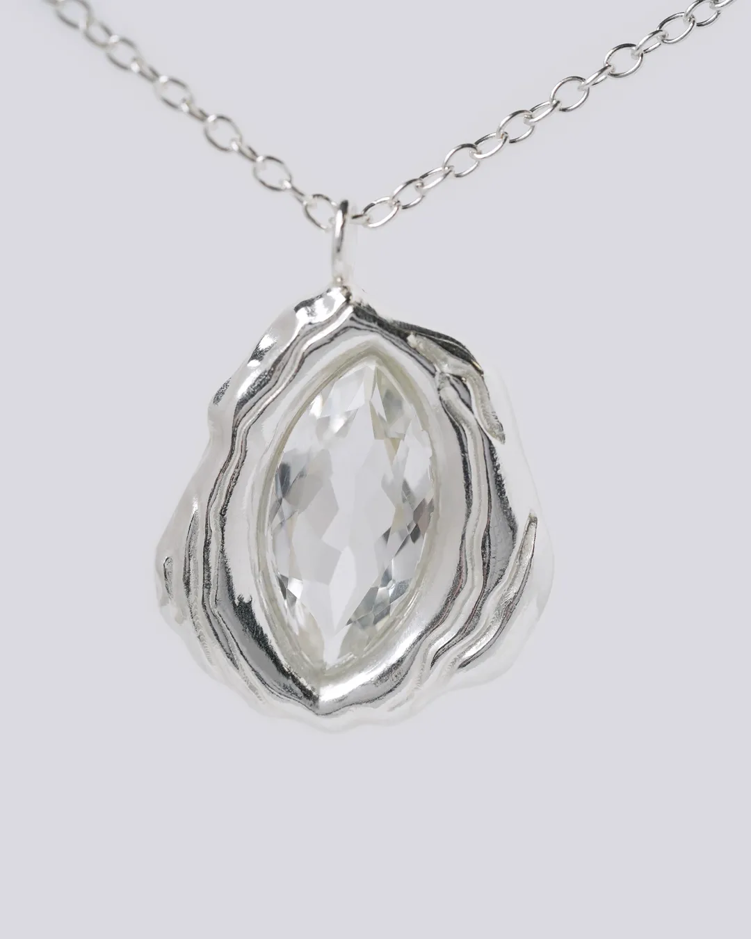 Elle Silver Pendant