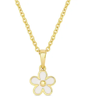 Flower Pendant (White)