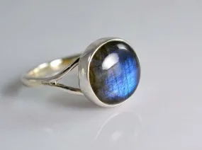 Genuine Labradorite Ring, Labradorite Silver Ring, Labradorite Ring, Labradorite Statement Ring, Labradorite Boho Ring, Raw Gemstone Ring