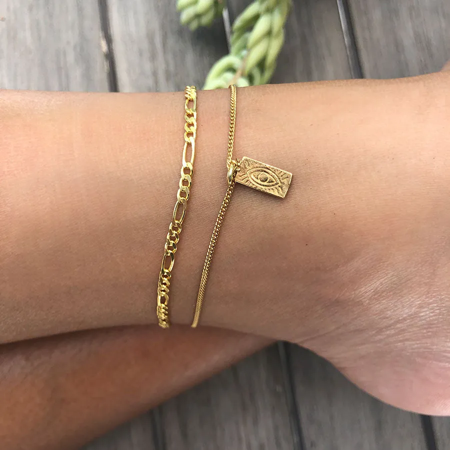 Grecian Anklet, Gold